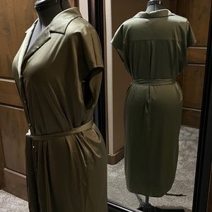 Banana Republic sage dress size L